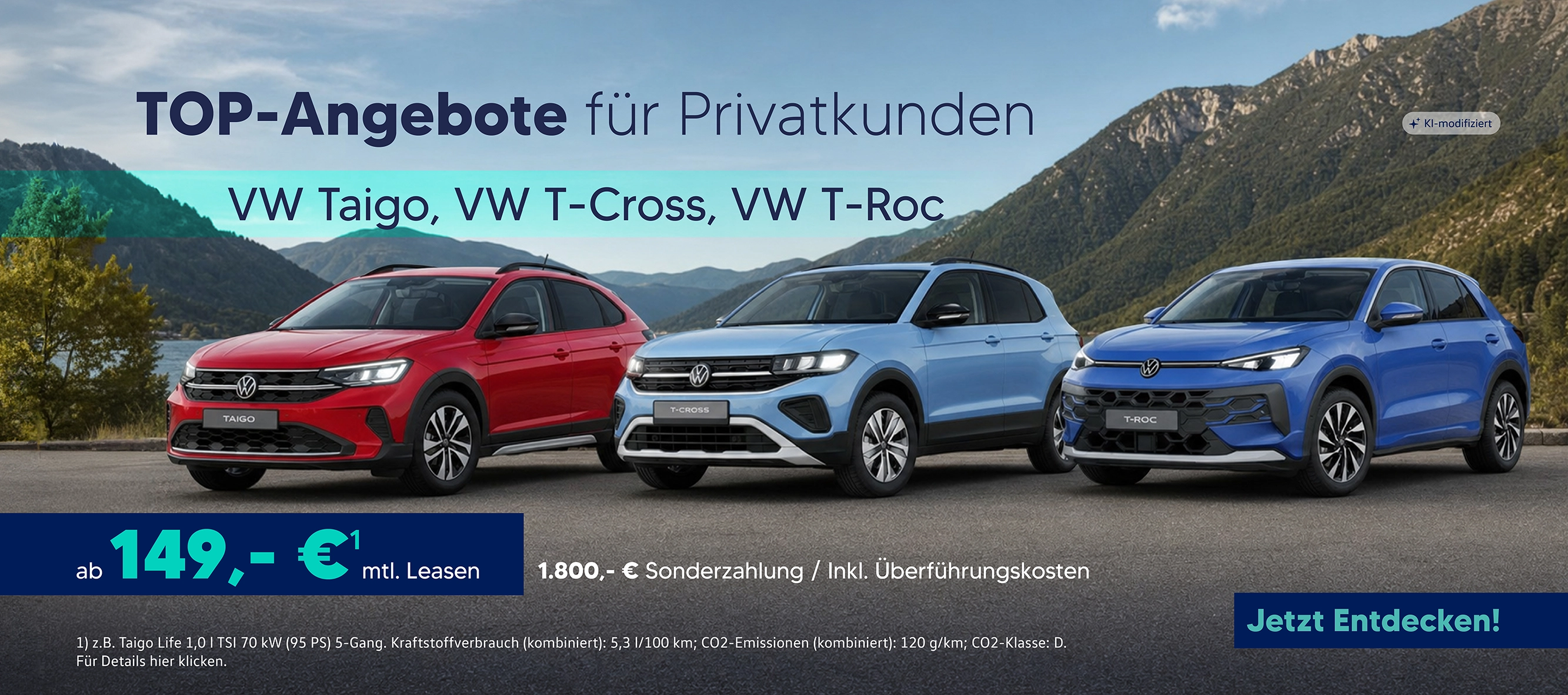 VW Privatleasing Angebote
